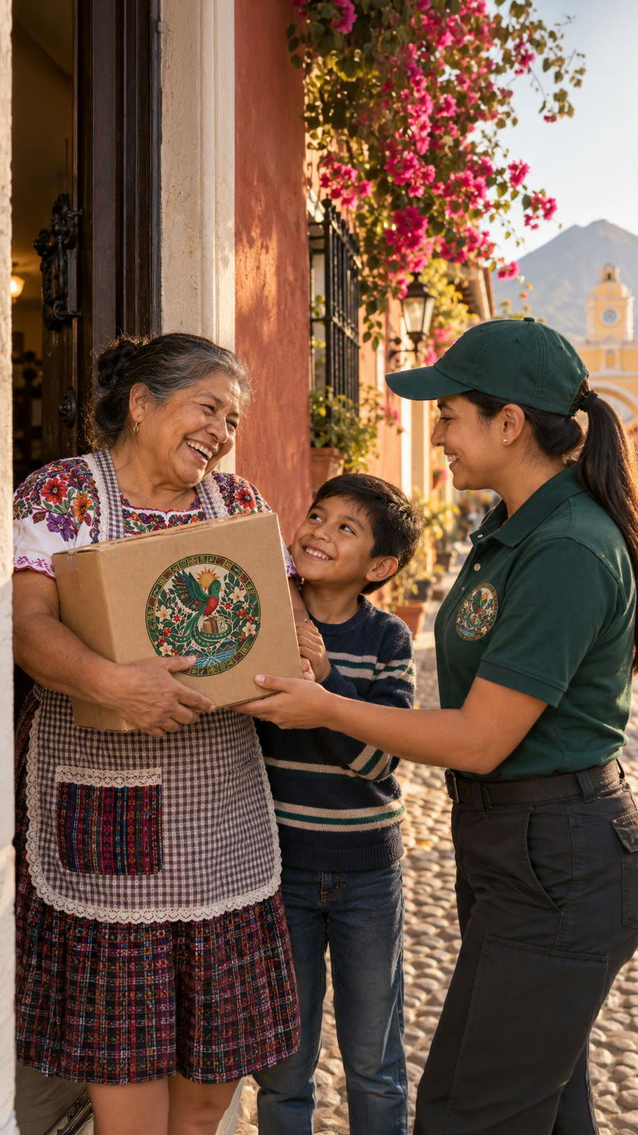 Foto de entrega de ejemplo